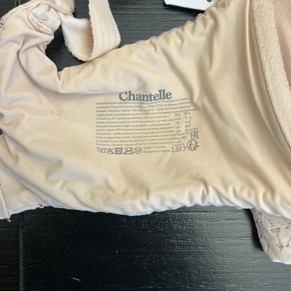 Chantelle Women's Norah Lightweight Full Coverage T-Shirt Bra Size 34G - Picture 5 of 6